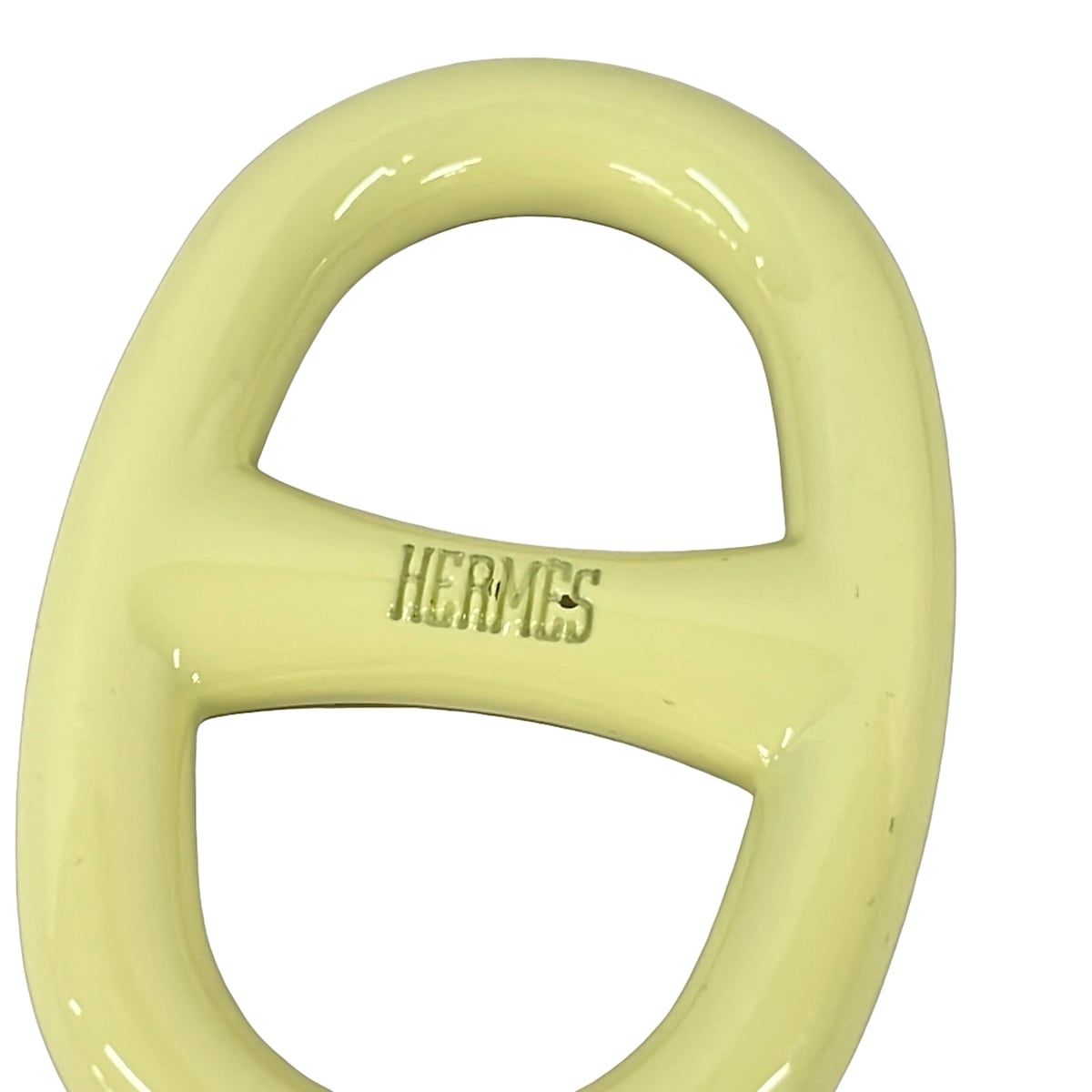 Hermes Scarf Ring Chaine D'ancre Ivory — view 3