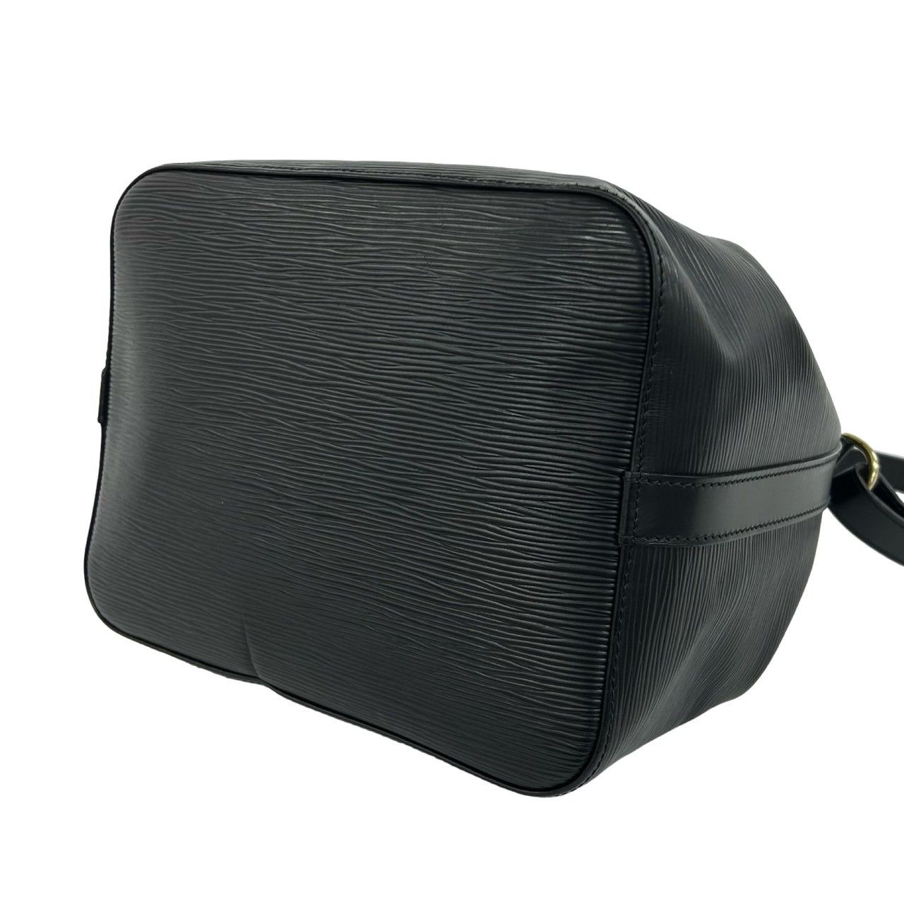 Louis Vuitton Vintage Petit Noe Epi Leather Shoulder Bag Noir — view 8