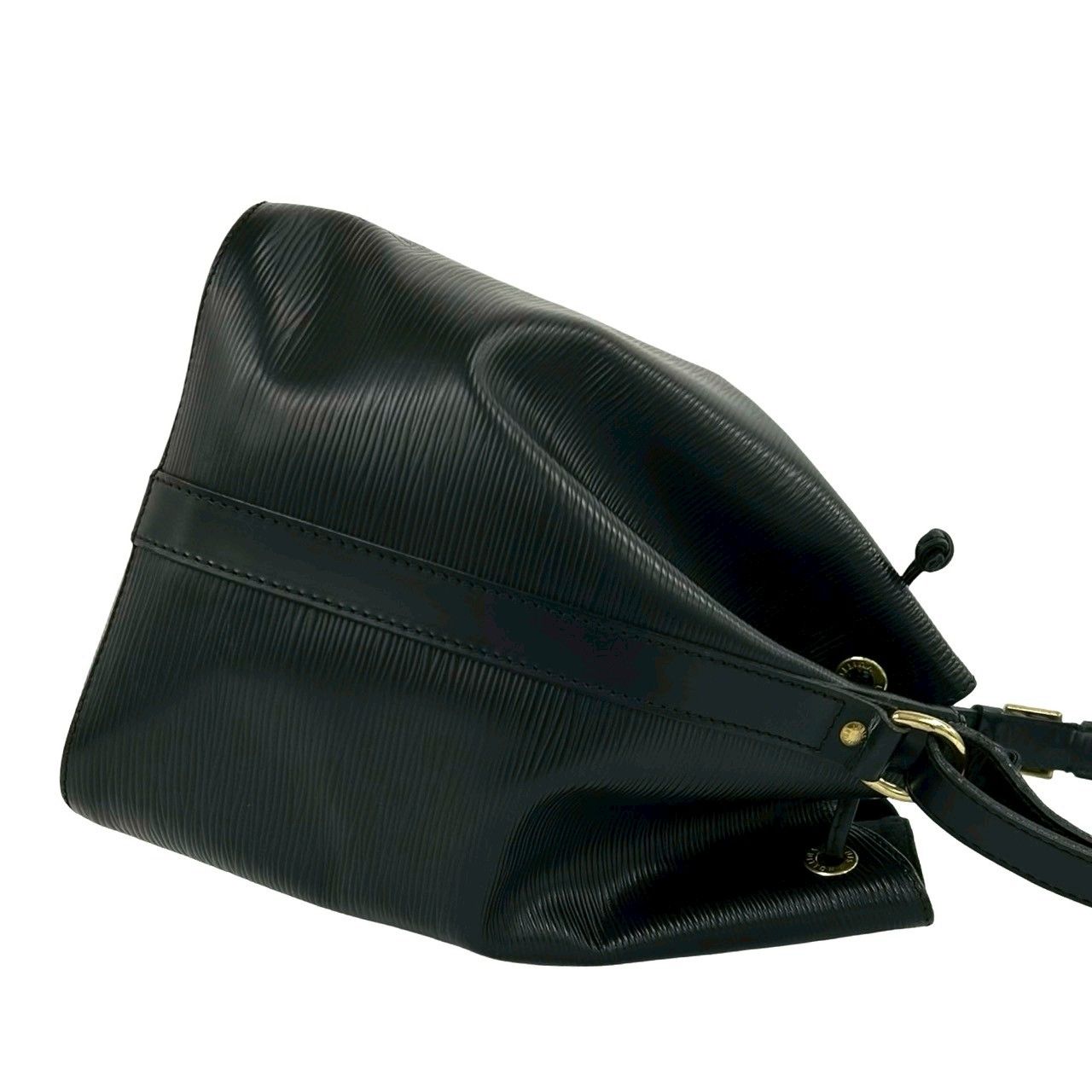 Louis Vuitton Vintage Petit Noe Epi Leather Shoulder Bag Noir — view 6