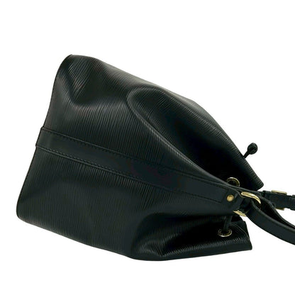 Louis Vuitton Vintage Petit Noe Epi Leather Shoulder Bag Noir — view 6