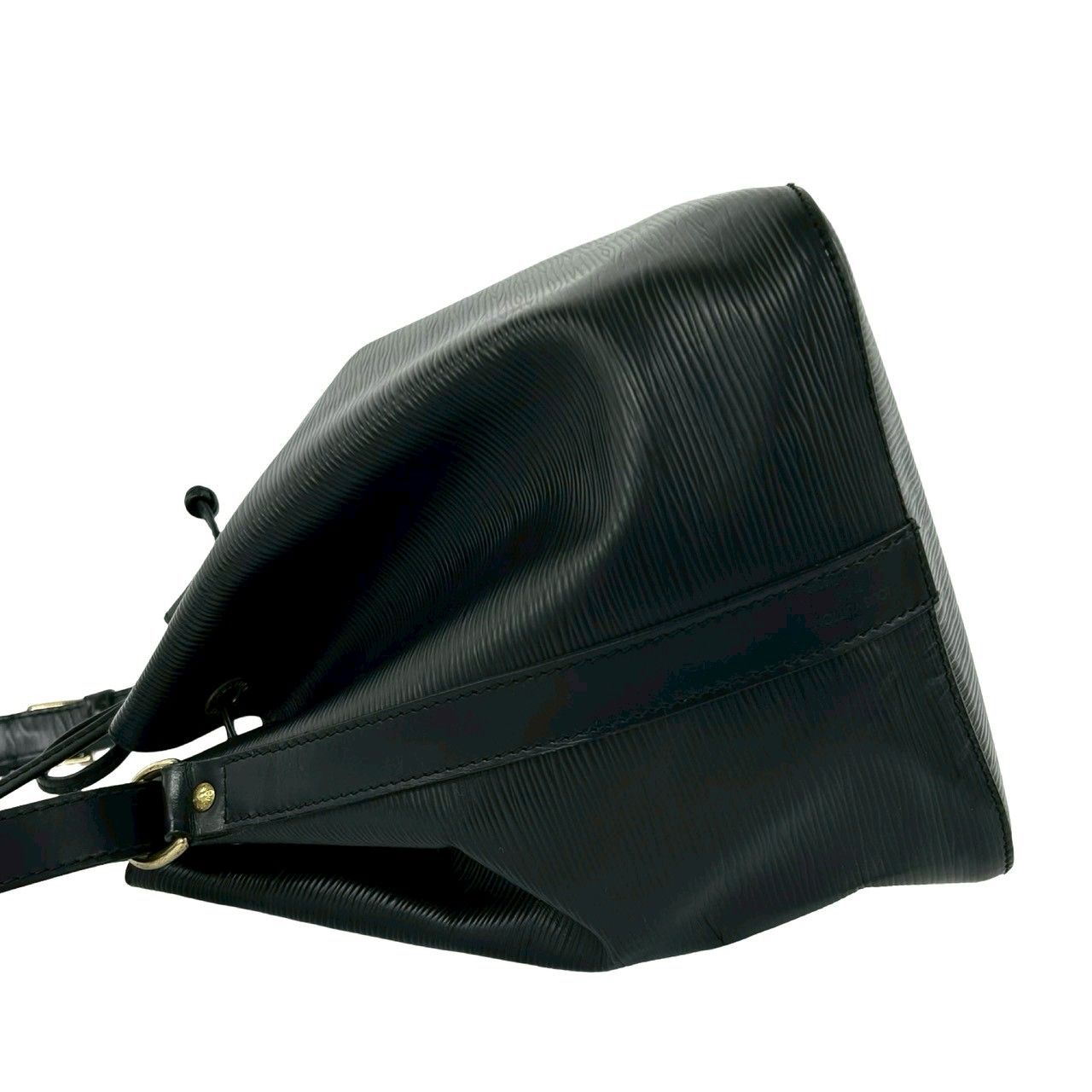 Louis Vuitton Vintage Petit Noe Epi Leather Shoulder Bag Noir — view 5
