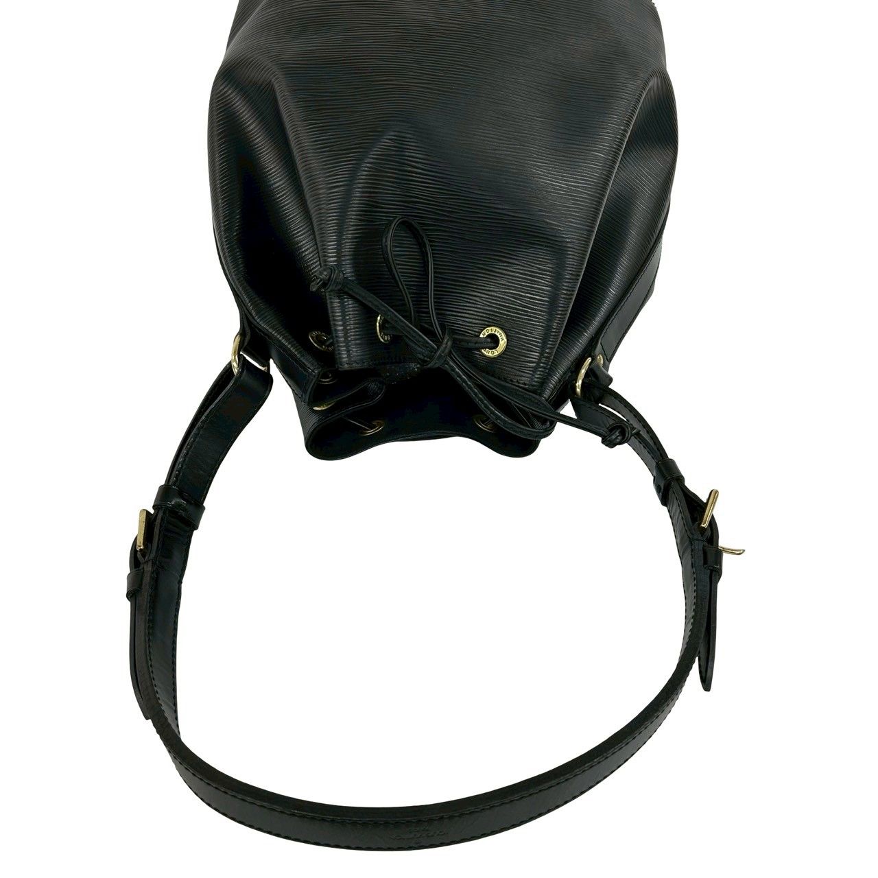 Louis Vuitton Vintage Petit Noe Epi Leather Shoulder Bag Noir — view 4