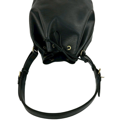 Louis Vuitton Vintage Petit Noe Epi Leather Shoulder Bag Noir — view 4