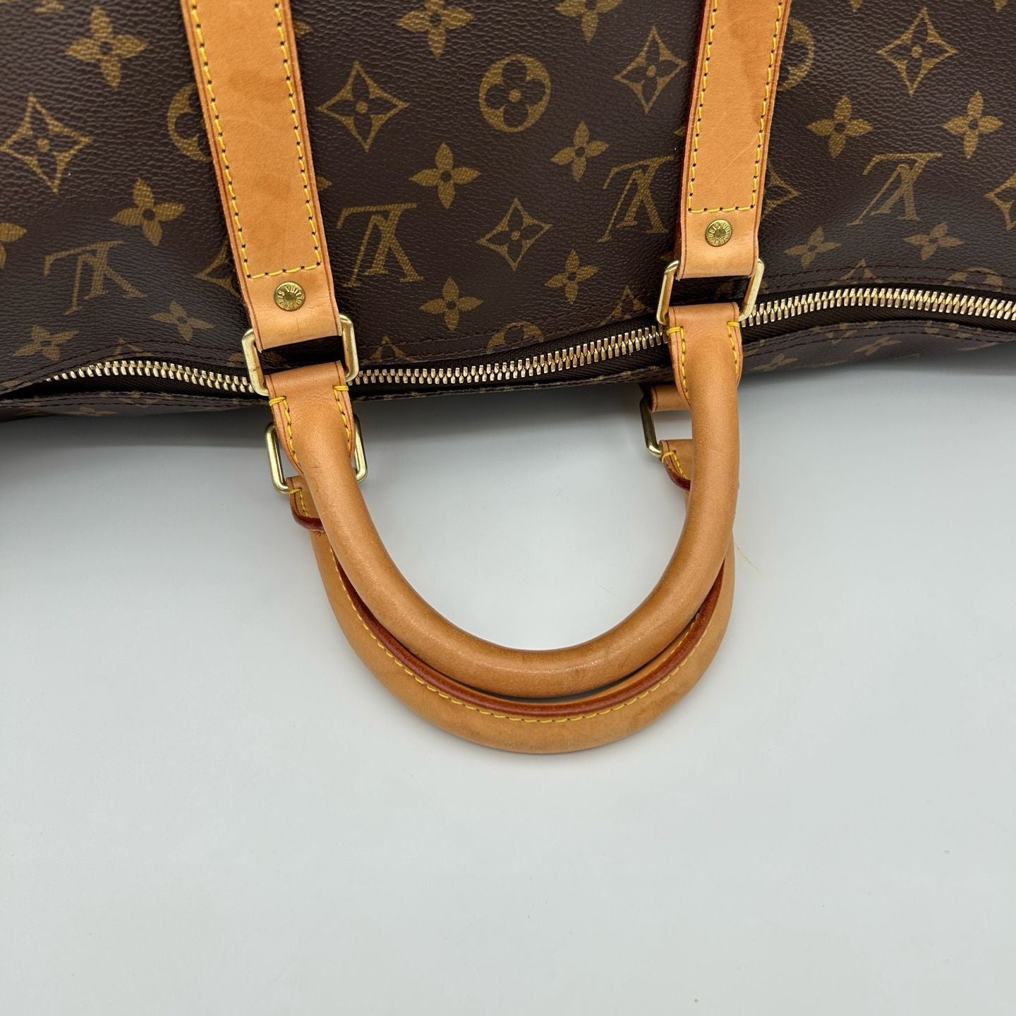 Louis Vuitton Keepall 50 Boston Bag Brown 50 — view 5