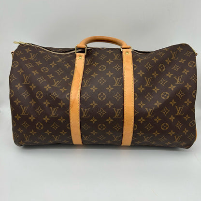 Louis Vuitton Keepall 50 Boston Bag Brown 50 — view 3