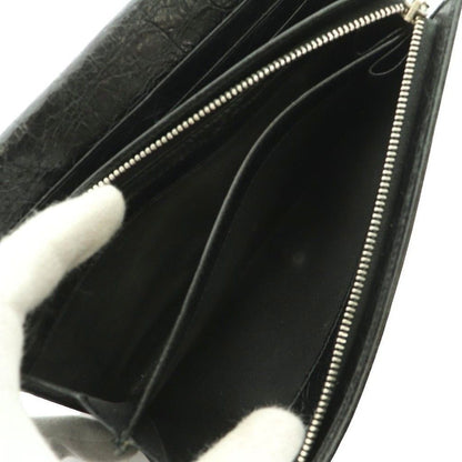 Balenciaga Black Cles Wallet Wrinkled SS — view 6