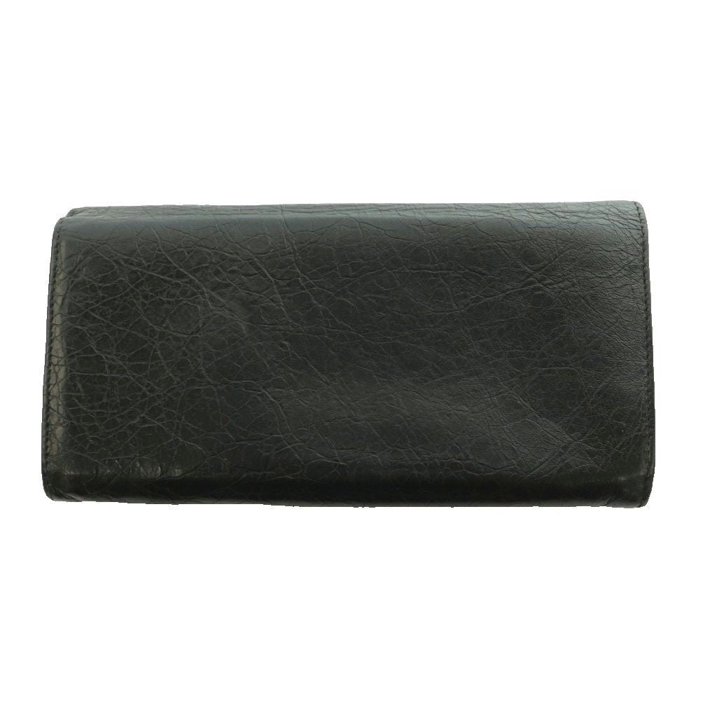Balenciaga Black Cles Wallet Wrinkled SS — view 2