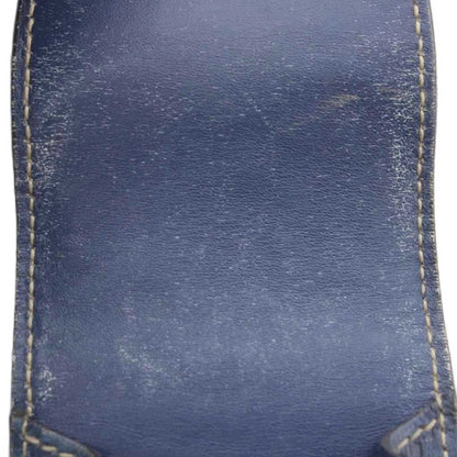 Gucci Cigarette Case Blue GG Pattern Embossed Stitch — view 7