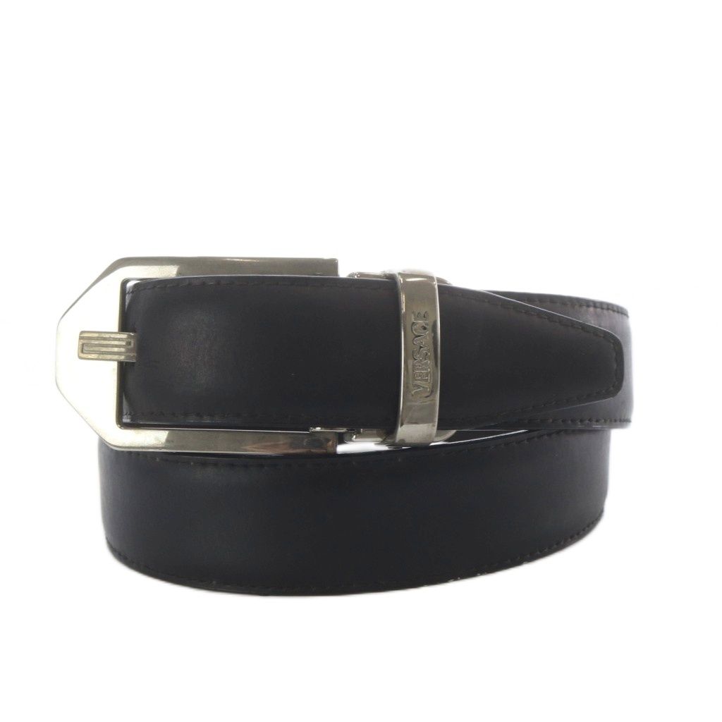 Versace Gianni Belt Leather Black