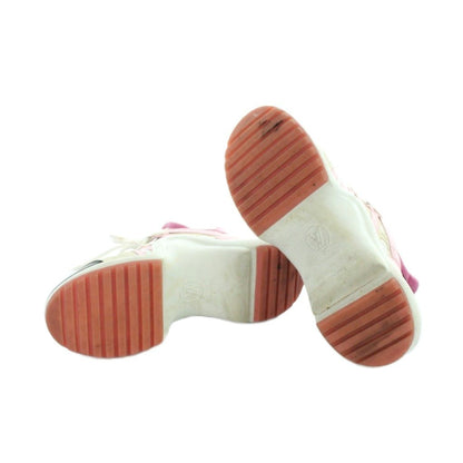 Louis Vuitton LV Line Sneakers High Cut Shoes Logo Leather 36 Multicolor — view 6