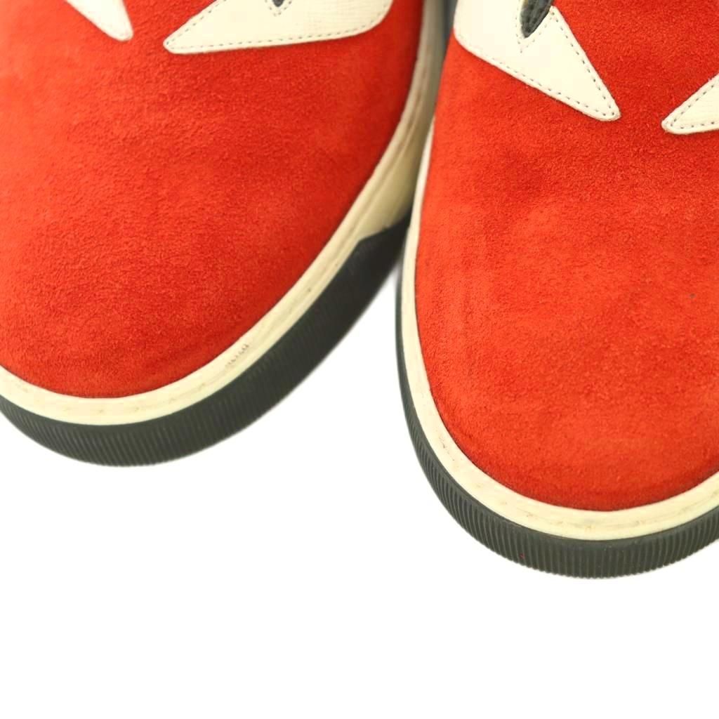 Fendi Sneakers Slip on Studs 5..5 cm Red Black Yellow — view 3