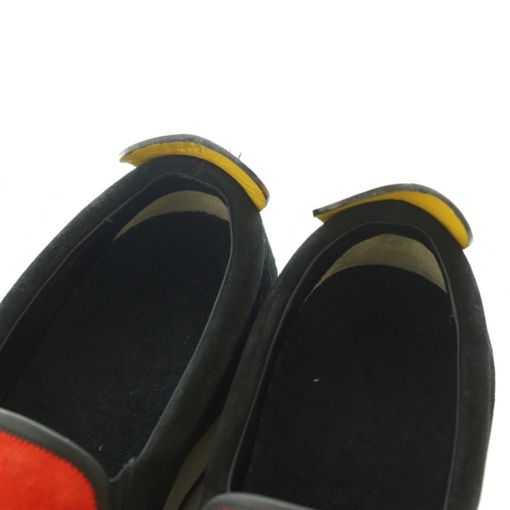 Fendi Sneakers Slip on Studs 5..5 cm Red Black Yellow — view 4