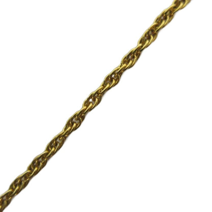 Dior Necklace Logo Rhinestone Gold — view 6