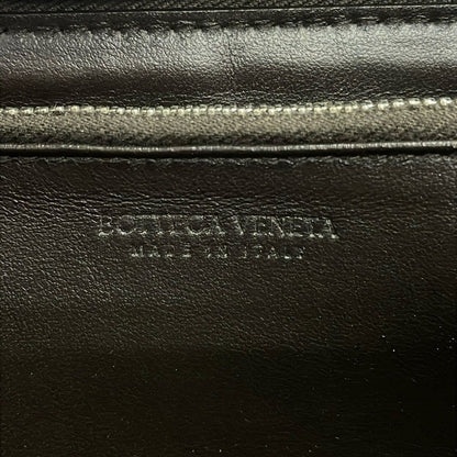 Bottega Veneta Wallet Cassette Dark Brown Zip Around Leather — view 5