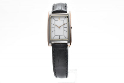 Saint Laurent Watch White Dial Rectangular Leather — view 4
