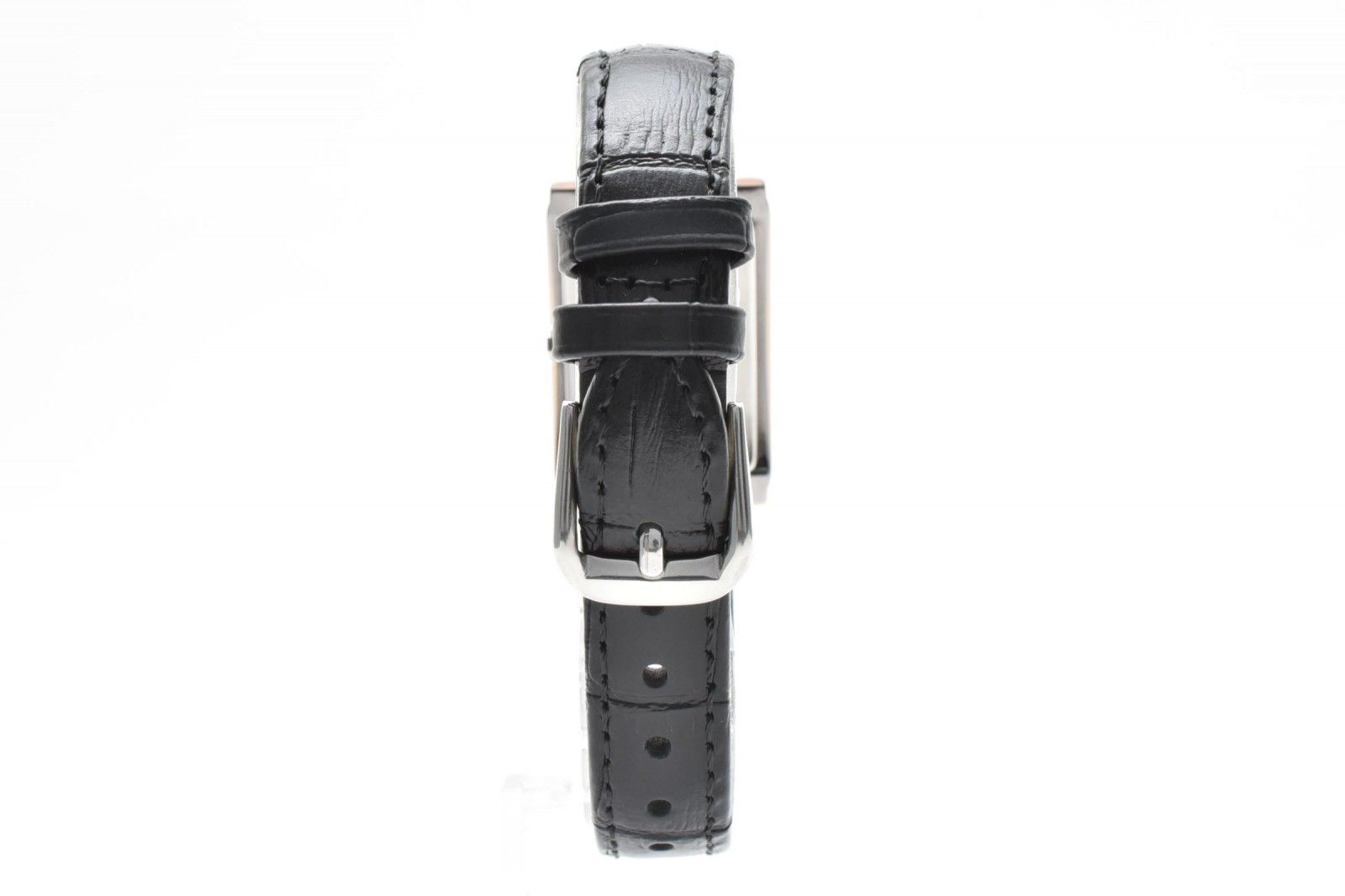 Saint Laurent Watch White Dial Rectangular Leather — view 7