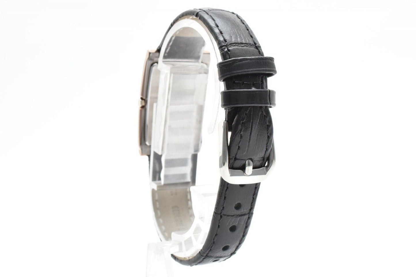 Saint Laurent Watch White Dial Rectangular Leather — view 6