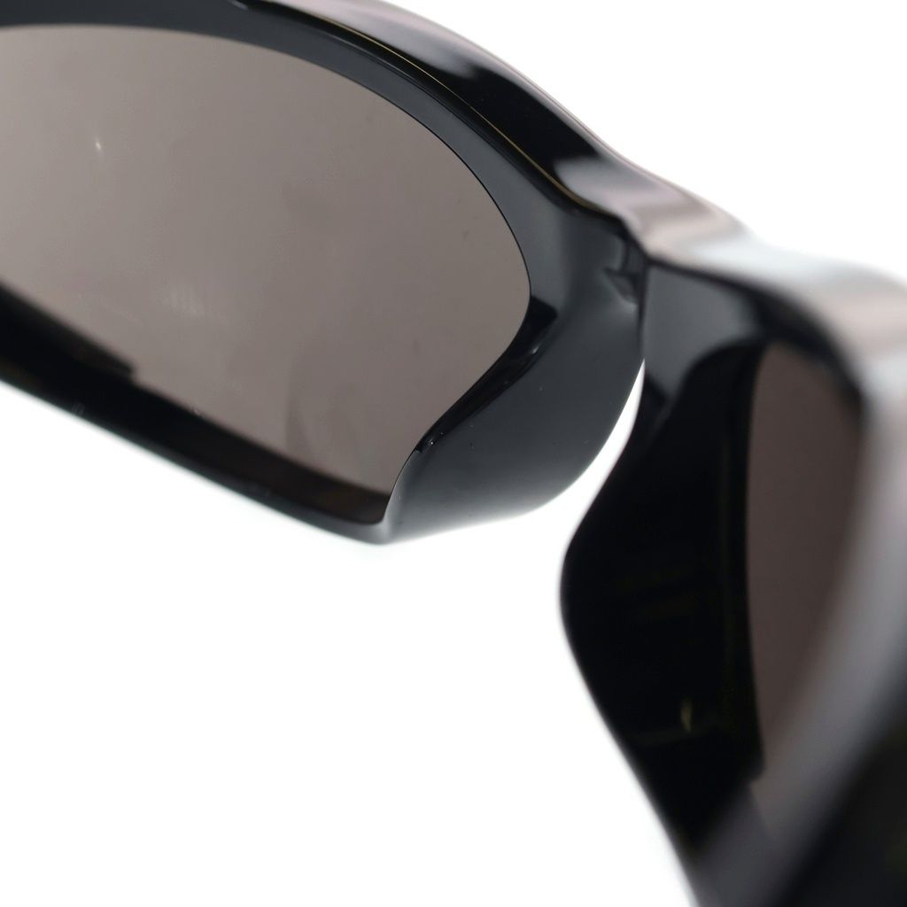 Balenciaga Sunglasses Side Logo Sports Eyewear Black — view 5