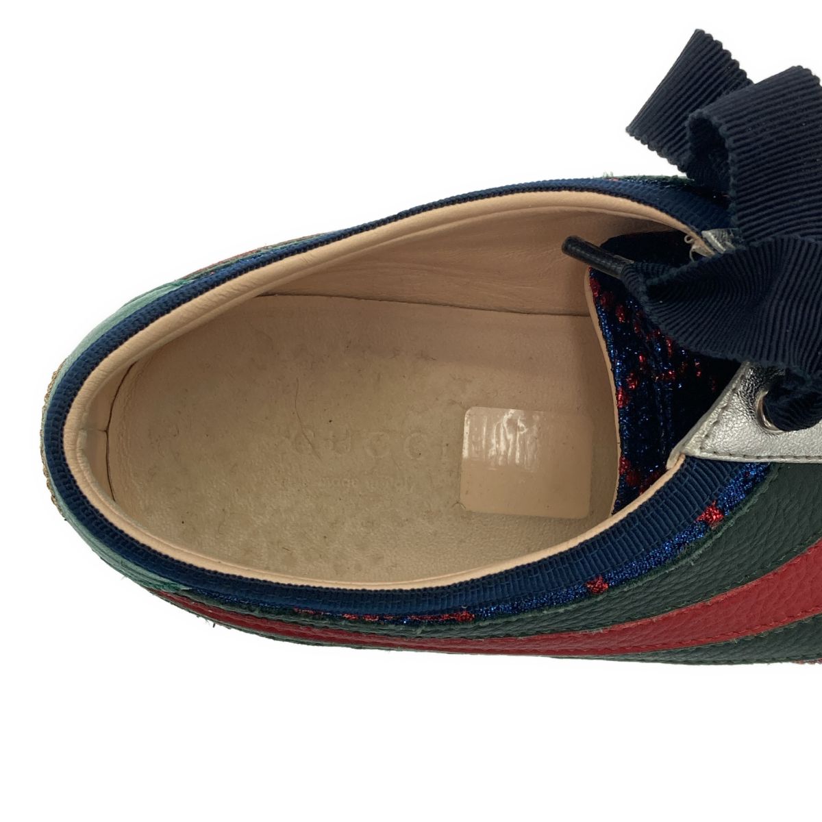 Gucci Web Line GG Lame Sneakers Mix — view 5