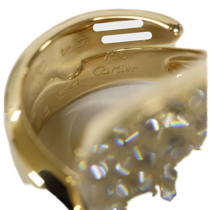 Cartier Polished Pave Diamond Inyang Ring — view 7