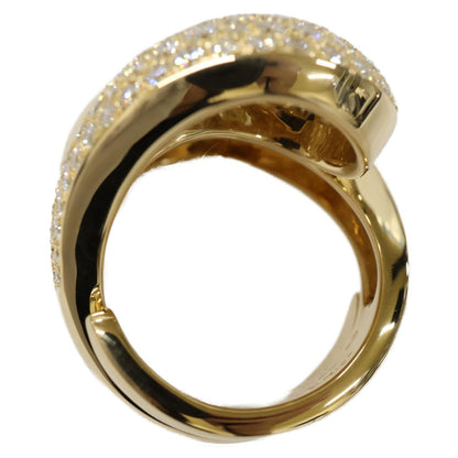Cartier Polished Pave Diamond Inyang Ring — view 6