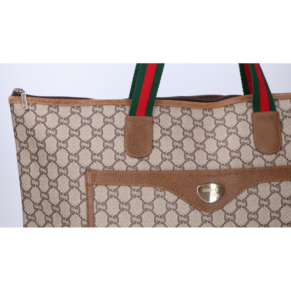 Gucci Plus Vintage Sherry Line Tote — view 8
