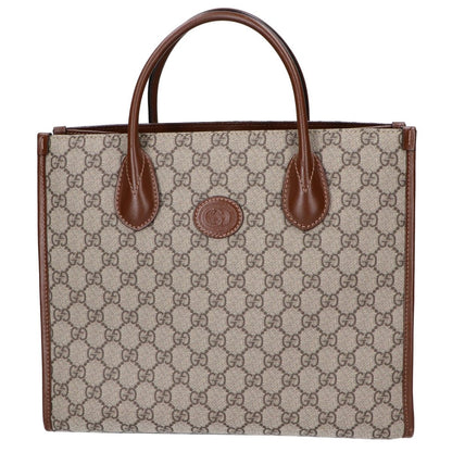 Gucci Interlocking GG Supreme Small 2-Way Tote