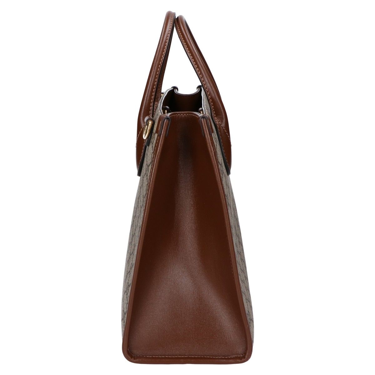 Gucci Interlocking GG Supreme Small 2-Way Tote — view 4