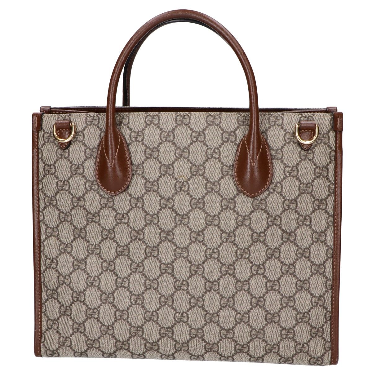 Gucci Interlocking GG Supreme Small 2-Way Tote — view 3