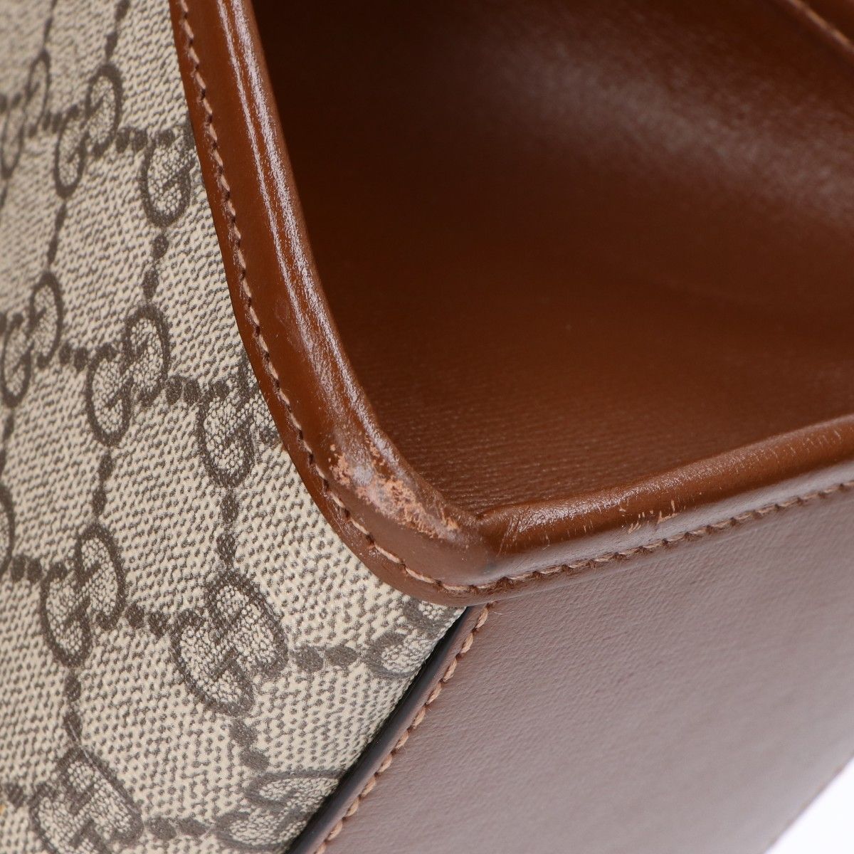 Gucci Interlocking GG Supreme Small 2-Way Tote — view 8