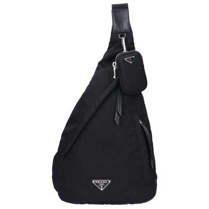 Prada Re-Nylon Leather Shoulder Backpack