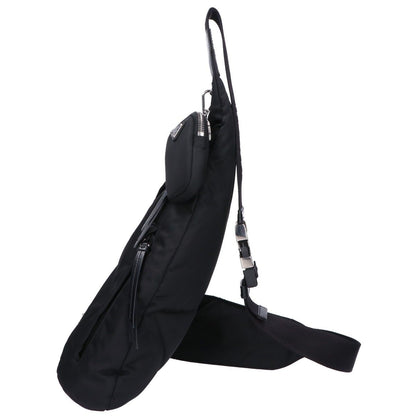 Prada Re-Nylon Leather Shoulder Backpack — view 2