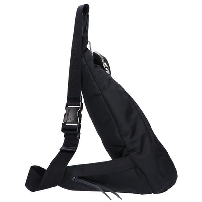 Prada Re-Nylon Leather Shoulder Backpack — view 4