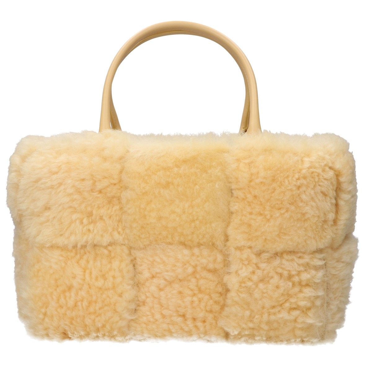 Bottega Veneta Shearling Lambskin Small Arco Tote — view 3