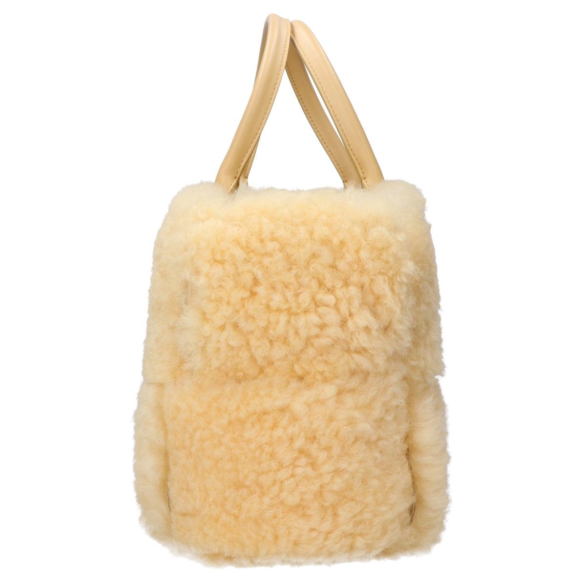 Bottega Veneta Shearling Lambskin Small Arco Tote — view 2