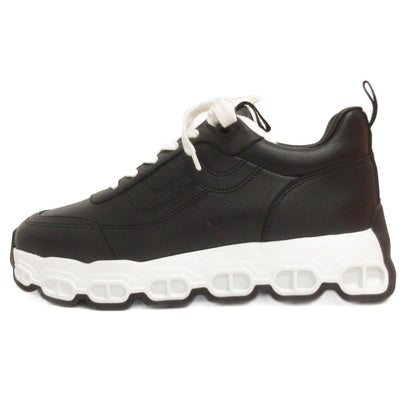 Hermes Impulse Sneakers Low Cut Thick Sole Black — view 2