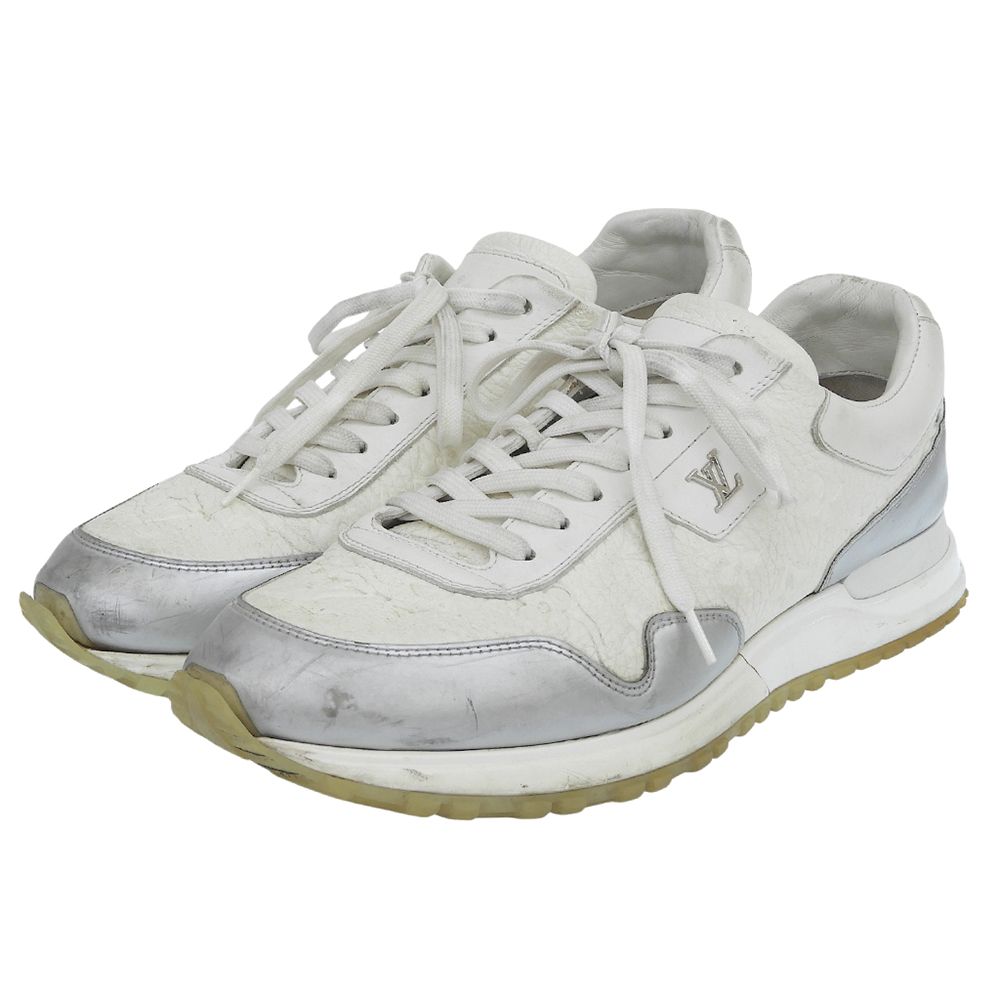 Louis Vuitton Run Away Monogram Sneakers White 7
