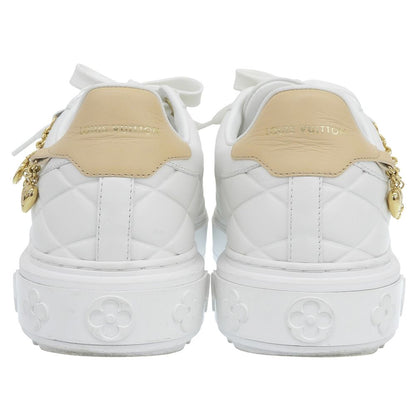 Louis Vuitton Time Out Line Monogram Charm Sneakers White — view 5