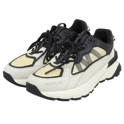 Moncler Lite Runner Low Cut Sneakers Beige Black