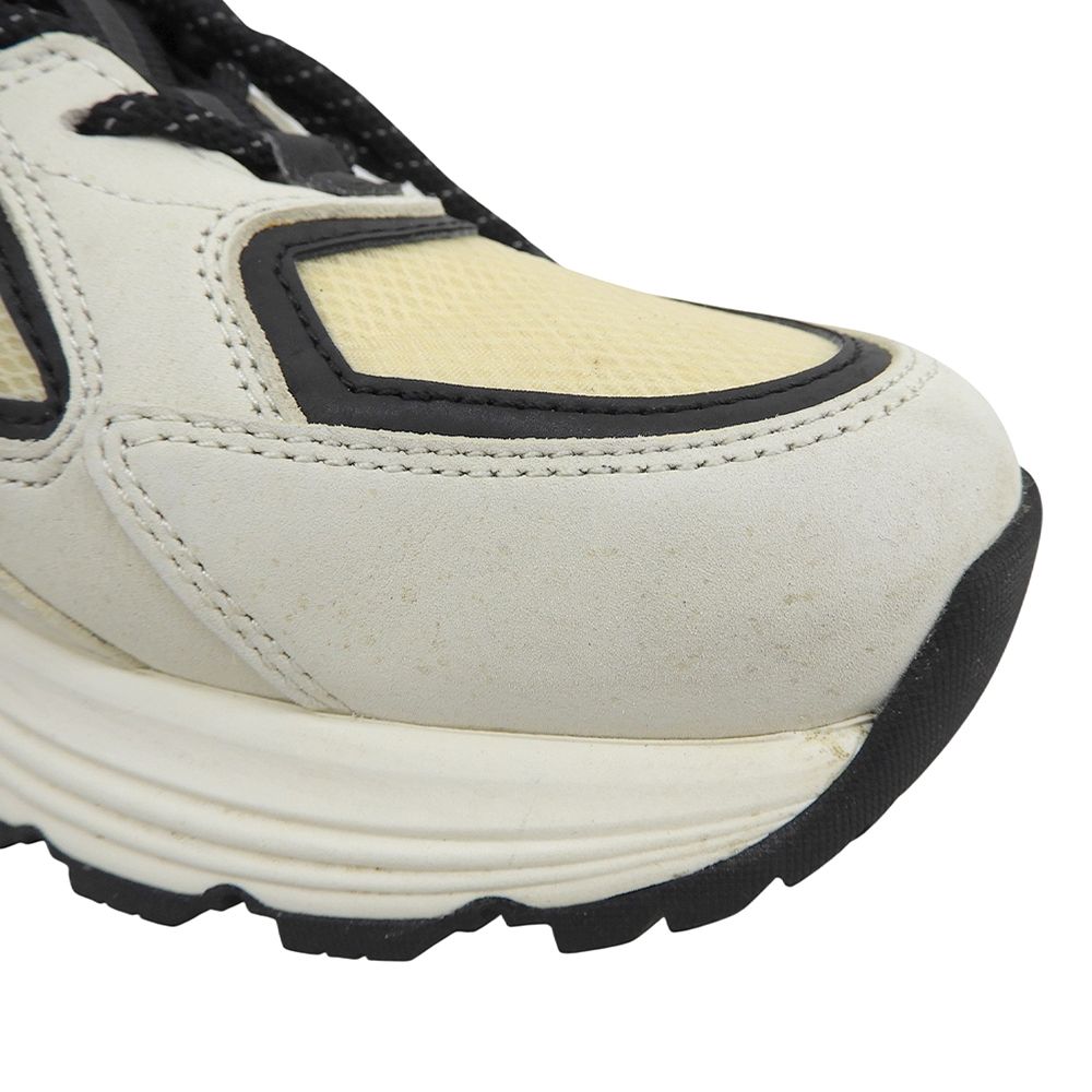 Moncler Lite Runner Low Cut Sneakers Beige Black — view 3
