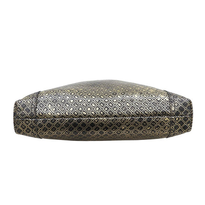 Bottega Veneta Intreccio Mirage Shoulder Bag Black Gold — view 4