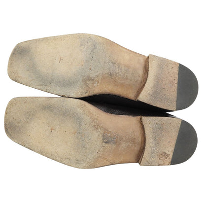 Fendi Square Toe Jodhpur Boots Shoes Brown 8 — view 2