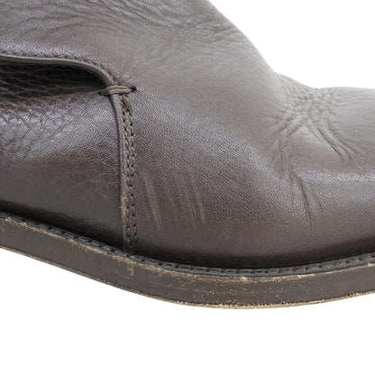 Fendi Square Toe Jodhpur Boots Shoes Brown 8 — view 4