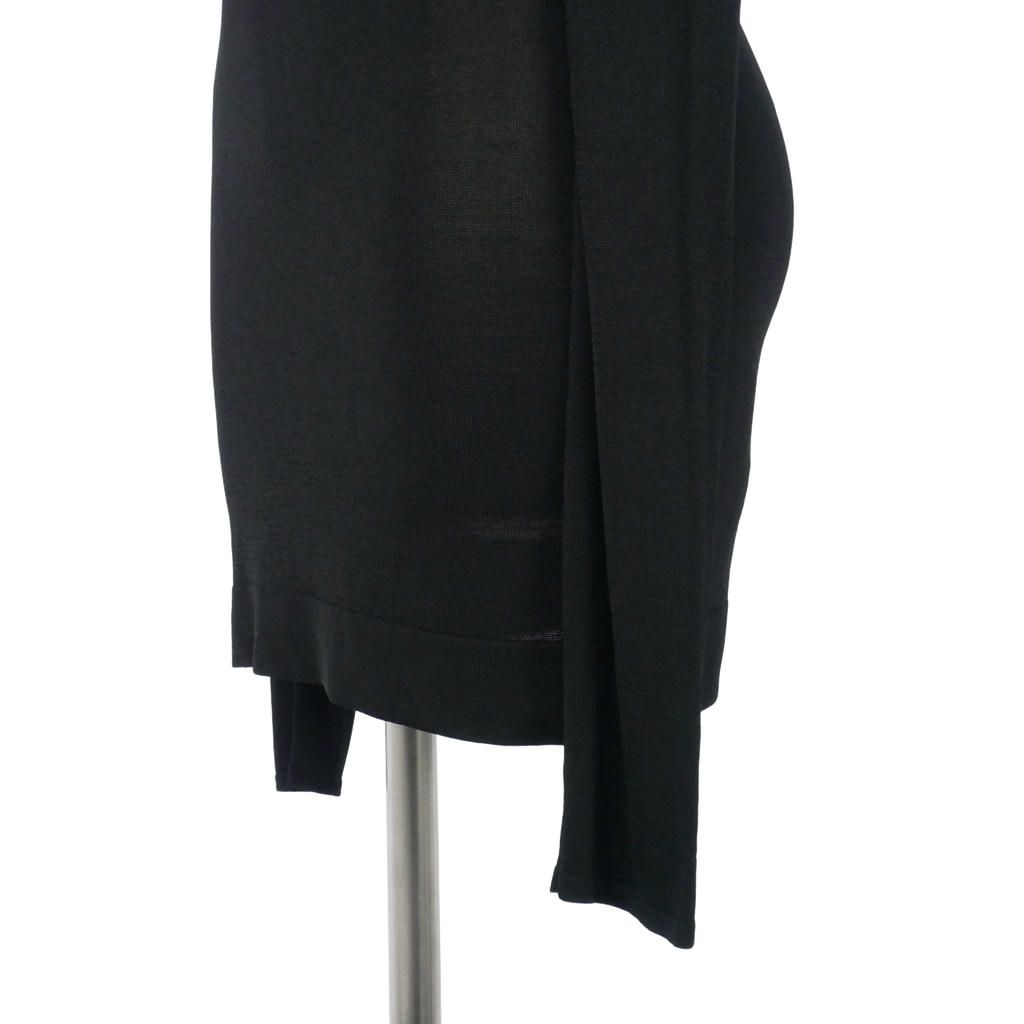 Gucci Rayon Top Belt Long Sleeve M Black — view 5