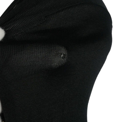 Gucci Rayon Top Belt Long Sleeve M Black — view 6