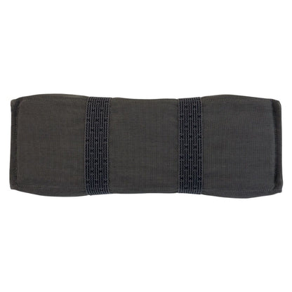 Hermes Her Line GM Gray Silver Polyamide Tote — view 9