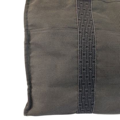 Hermes Her Line GM Gray Silver Polyamide Tote — view 5