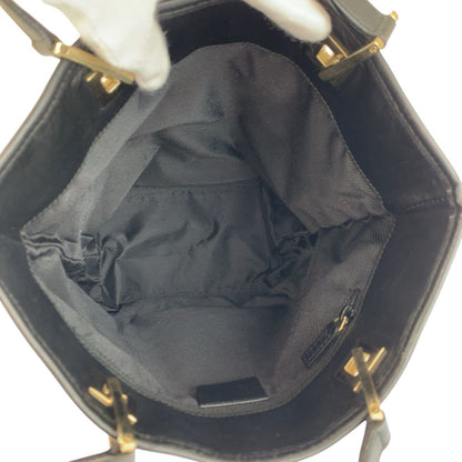 Gucci Black Gold GG Canvas Leather 002 Tote Shoulder — view 8