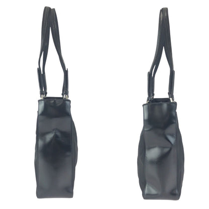 Prada Tessuto Black Silver Nylon Shoulder — view 8