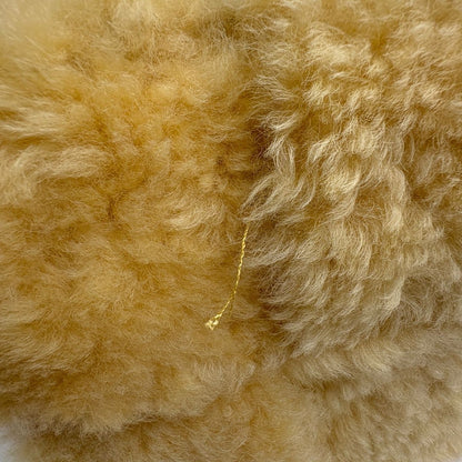 Bottega Veneta Small Arco Tote Intrecciato Shearling Yellow — view 4